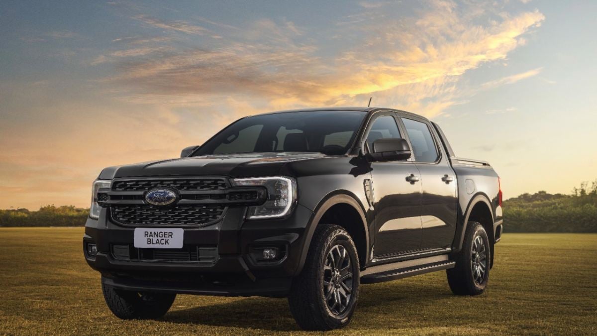 Automóvel picape da Ford, modelo Ranger Black