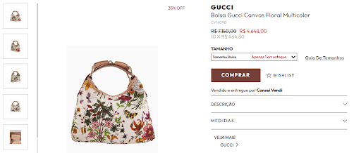 black friday de luxo bolsa gucci