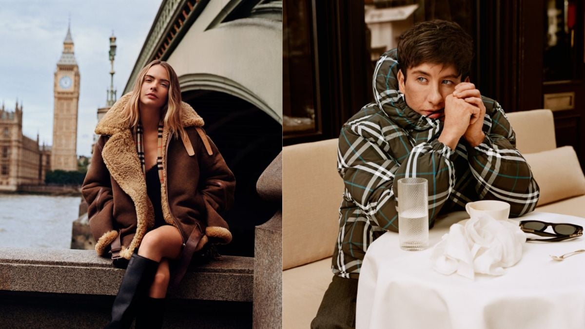 campanha da marca de luxo burberry
moda