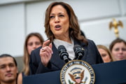 Kamala Harris discursa em Washington, DC, nos Estados Unidos