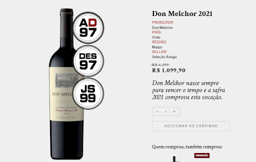 vinho tinto don melchor
black friday