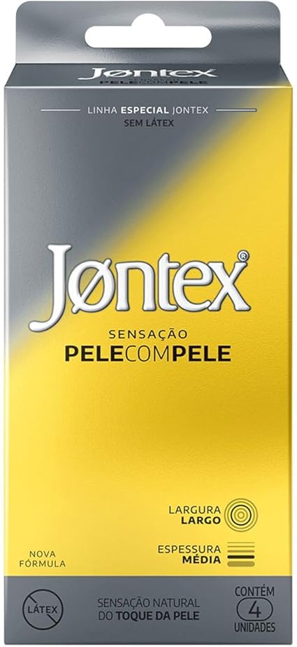 Preservativo Camisinha Jontex Pele com Pele 