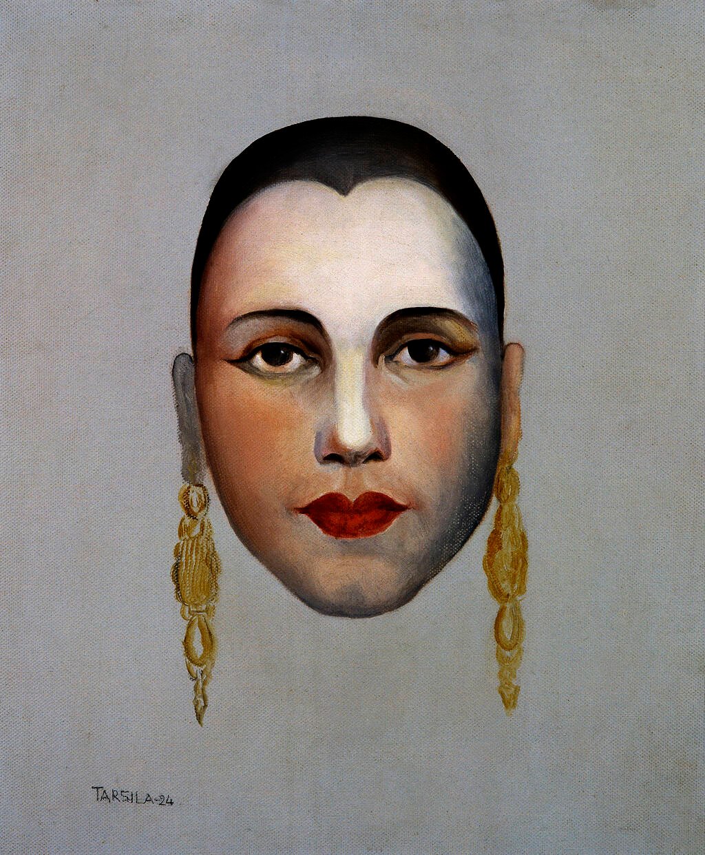 Aurt-retrato I (1924), de Tarsila do Amaral