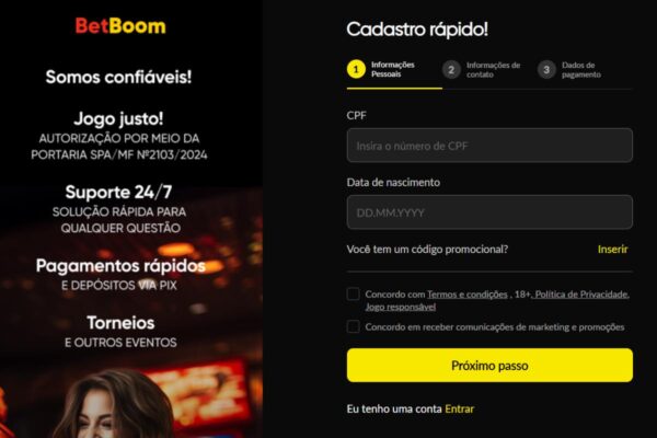 Código promocional BetBoom-APOSTAS