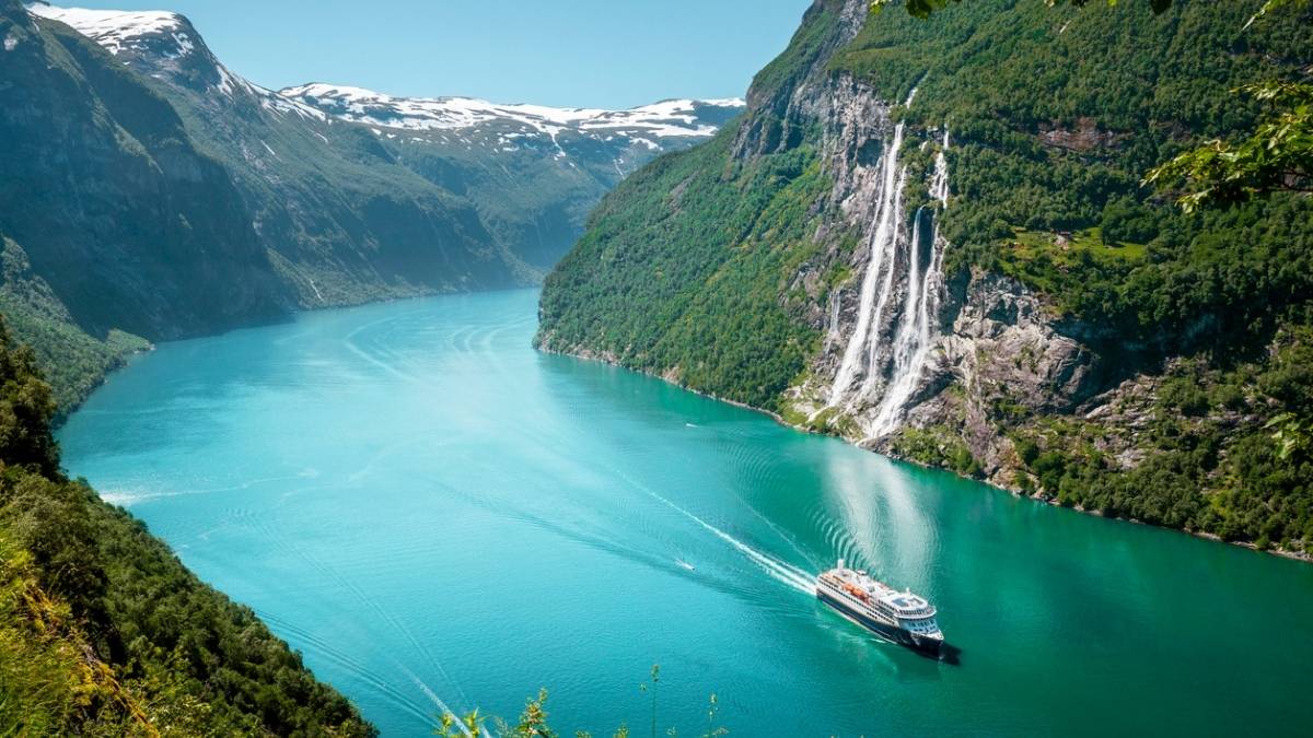 SÓ USO EDITORIAL turismo viagem viagens paisagem noruega escandinávia europa