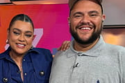 Gominho e Preta Gil fizeram o TVZ juntos