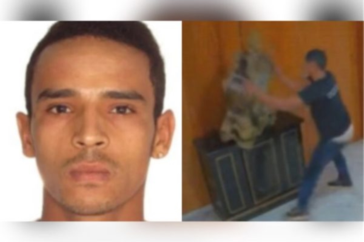 8/1: Extremista que quebrou relógio histórico em 8 de janeiro