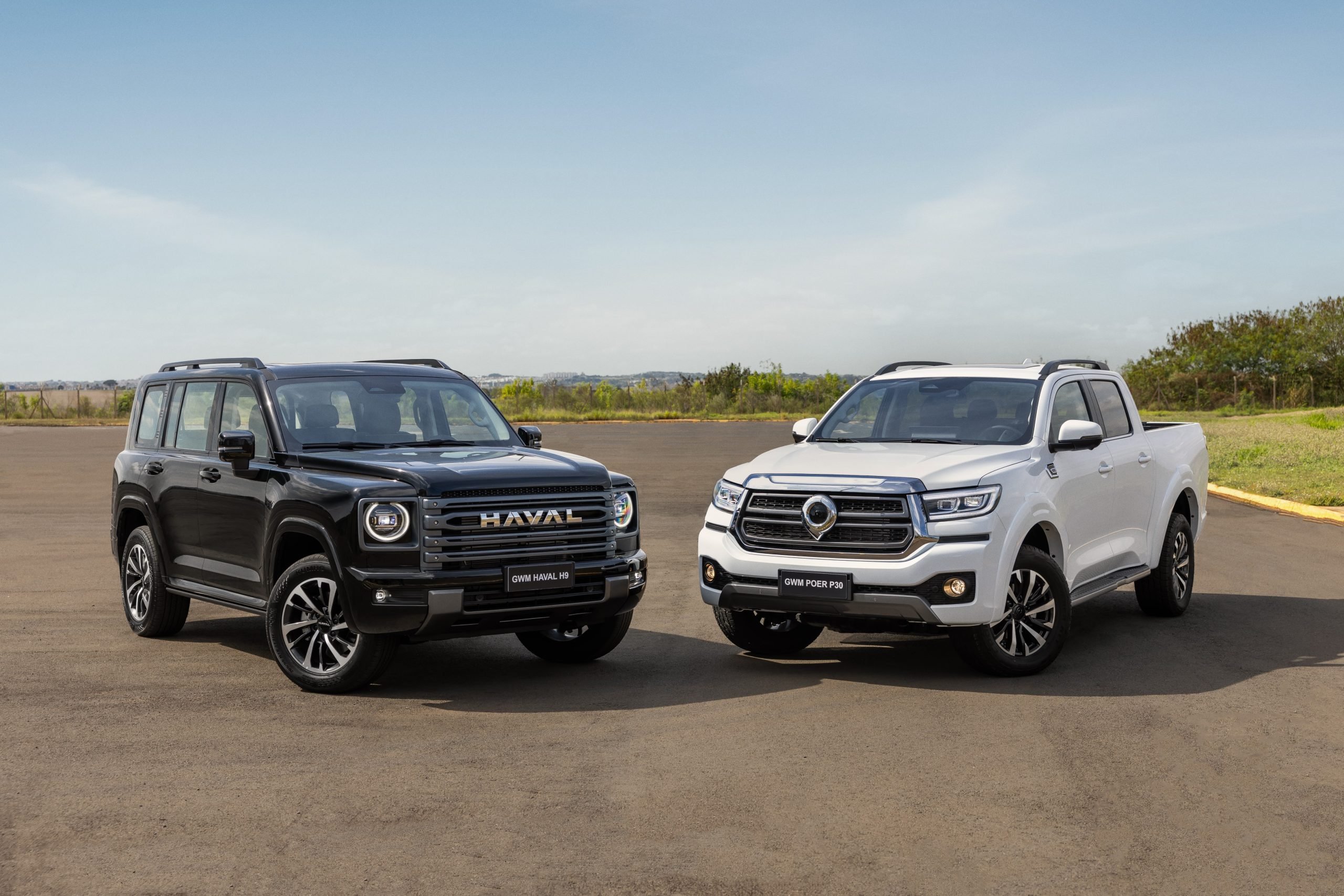 Haval H9 e Poer P30