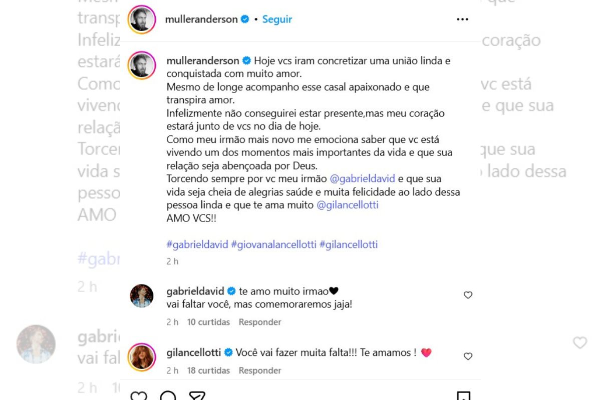 print de post de anderson no instagram