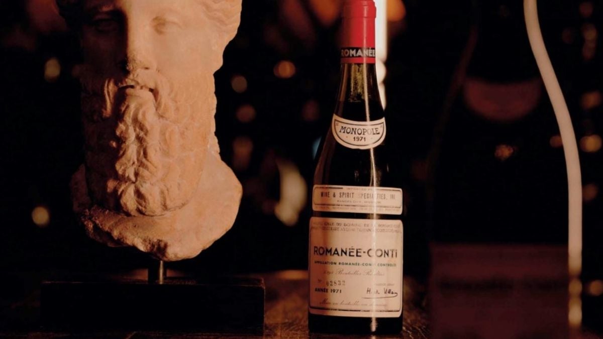 vinho vinhos leilão christie's nova york